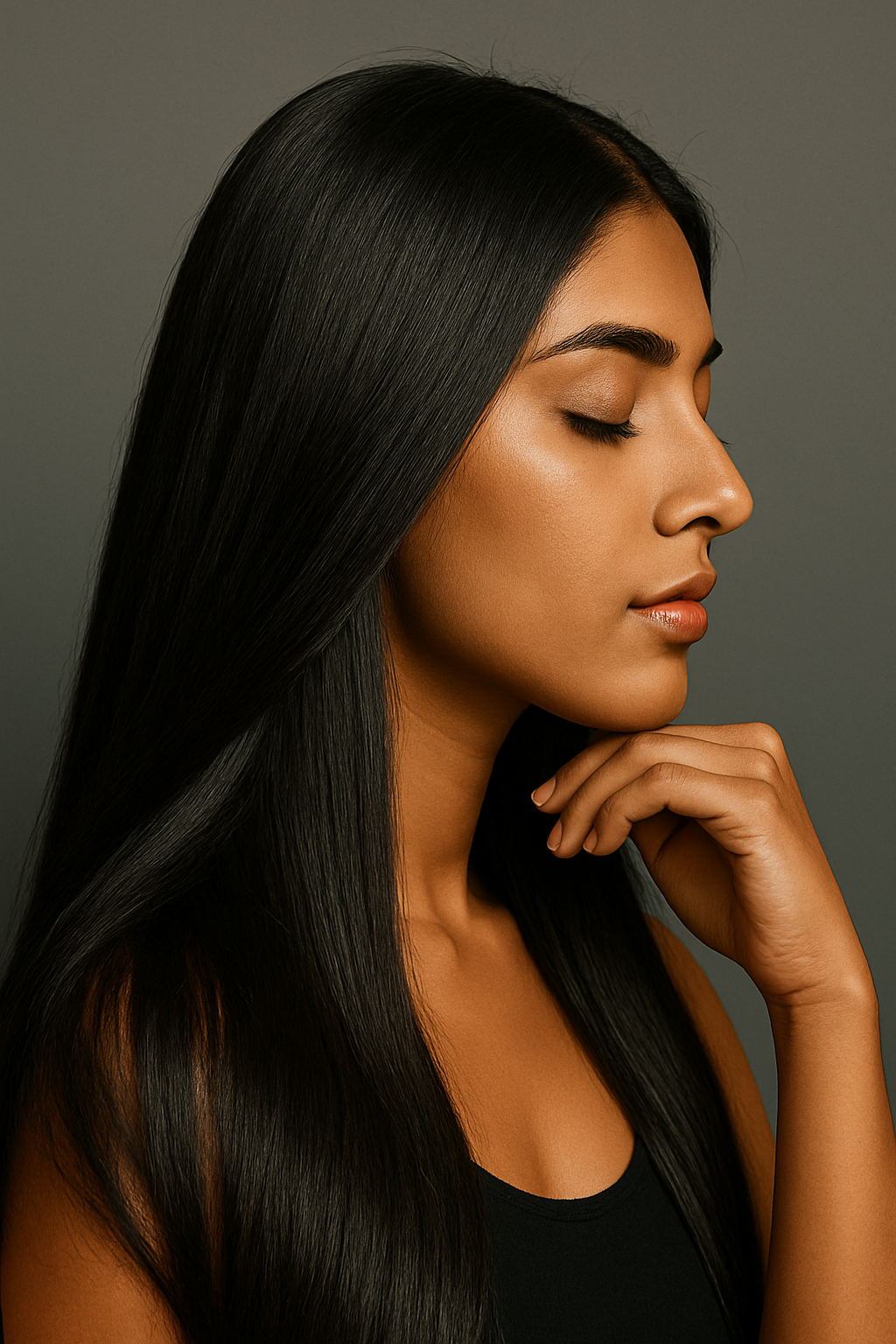 Straight hair