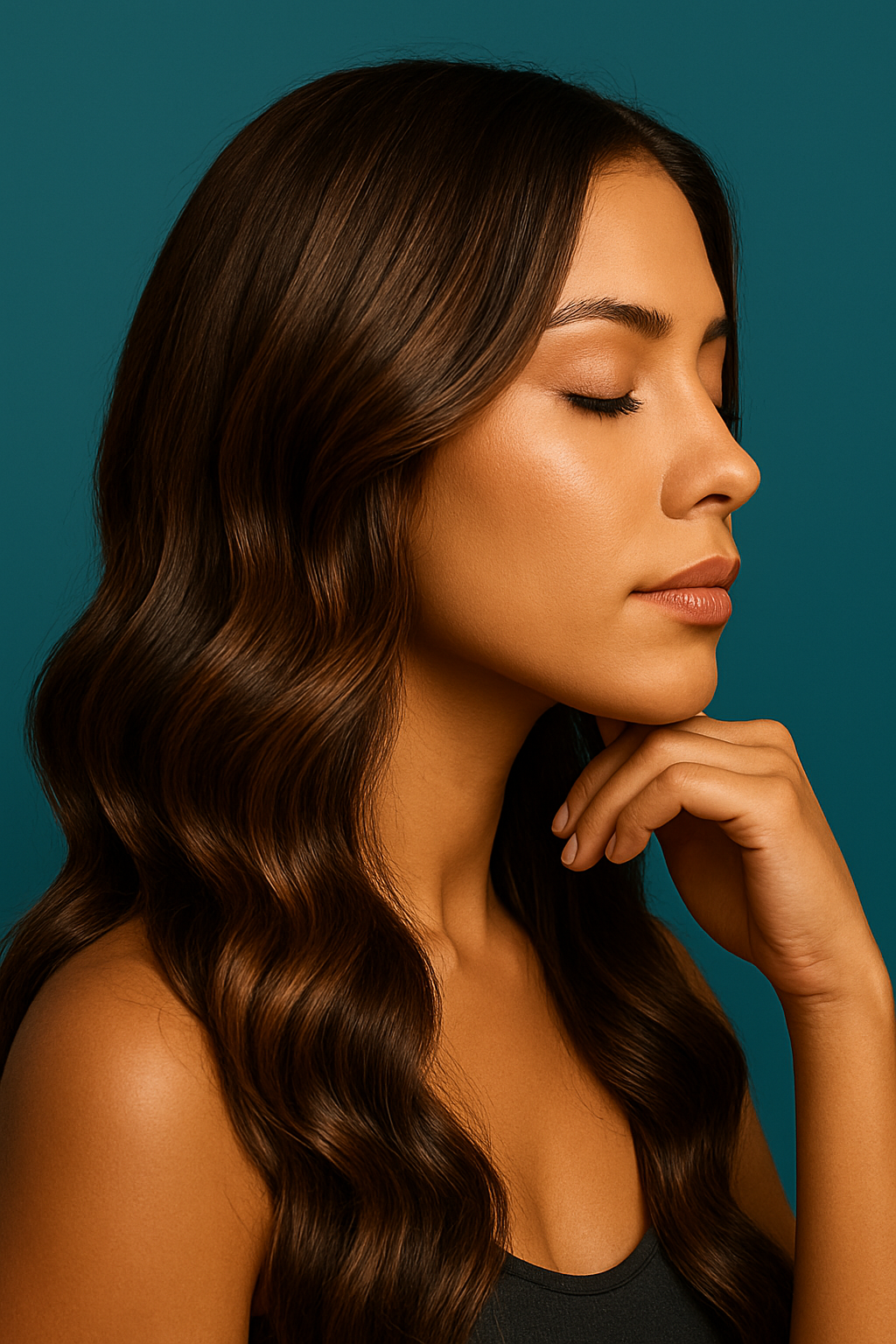 Wavy hair