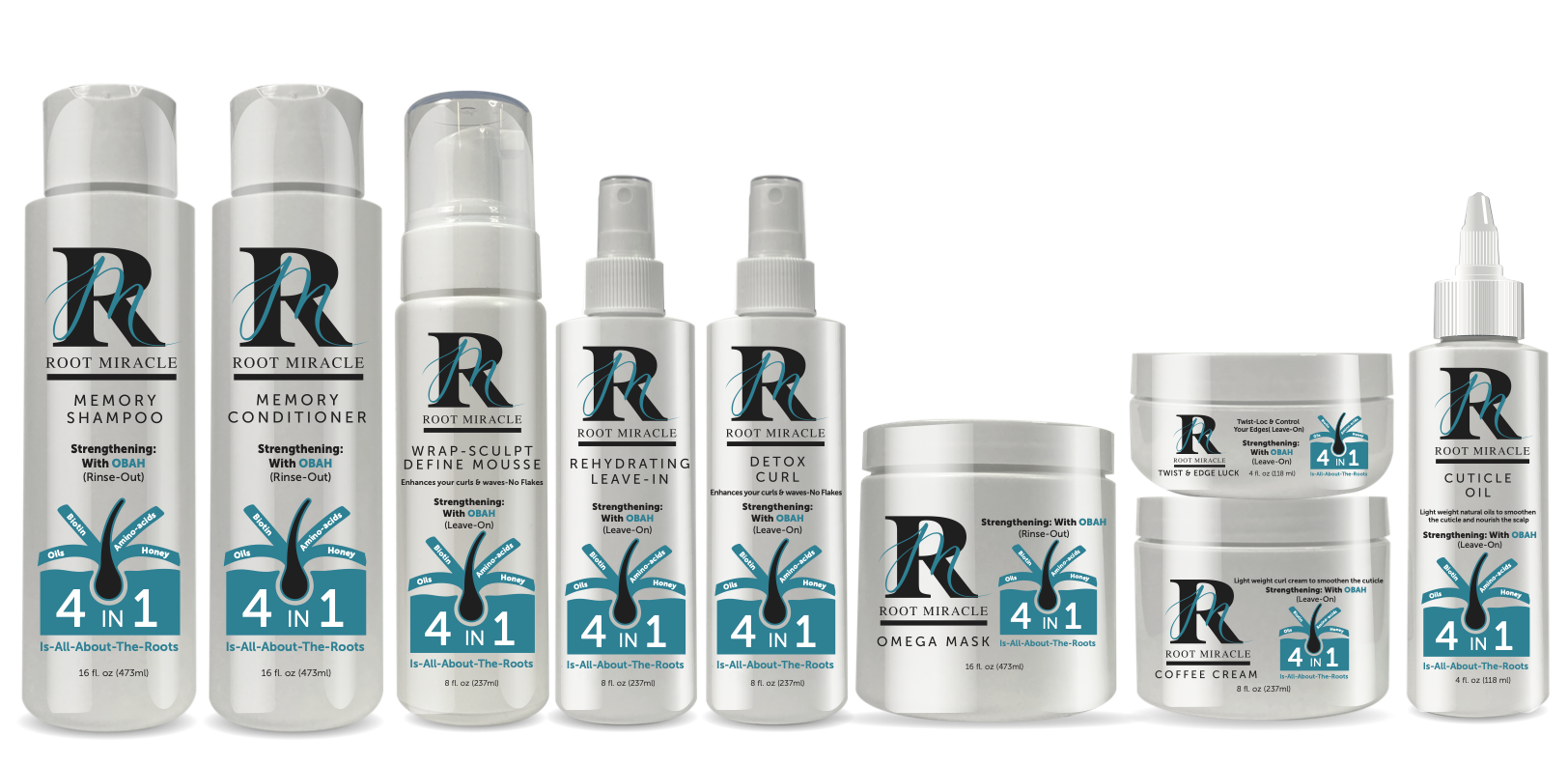 Root Miracle complete hair care collection