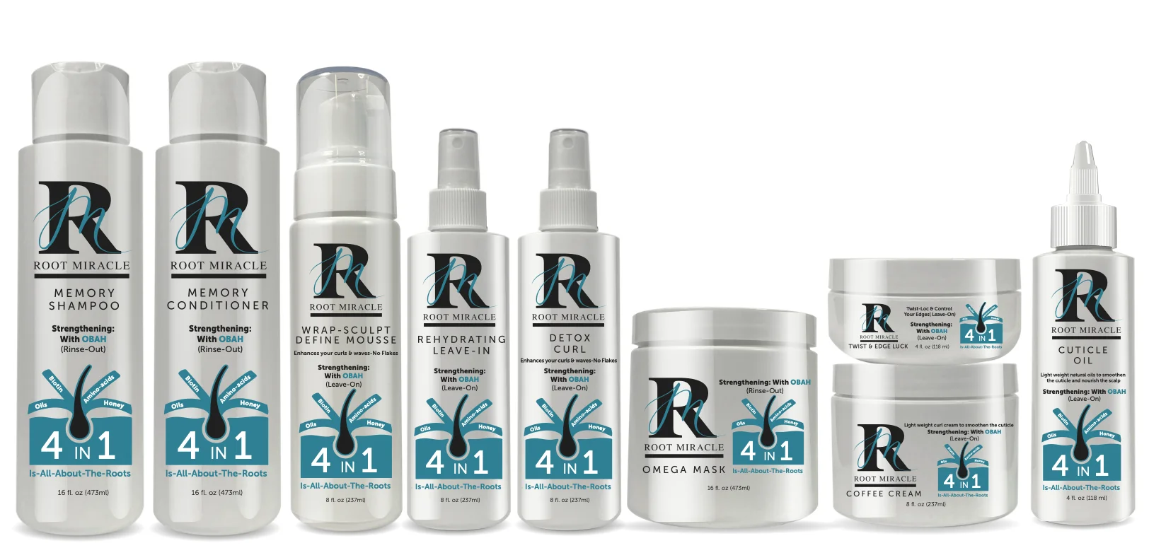 Root Miracle complete hair care collection